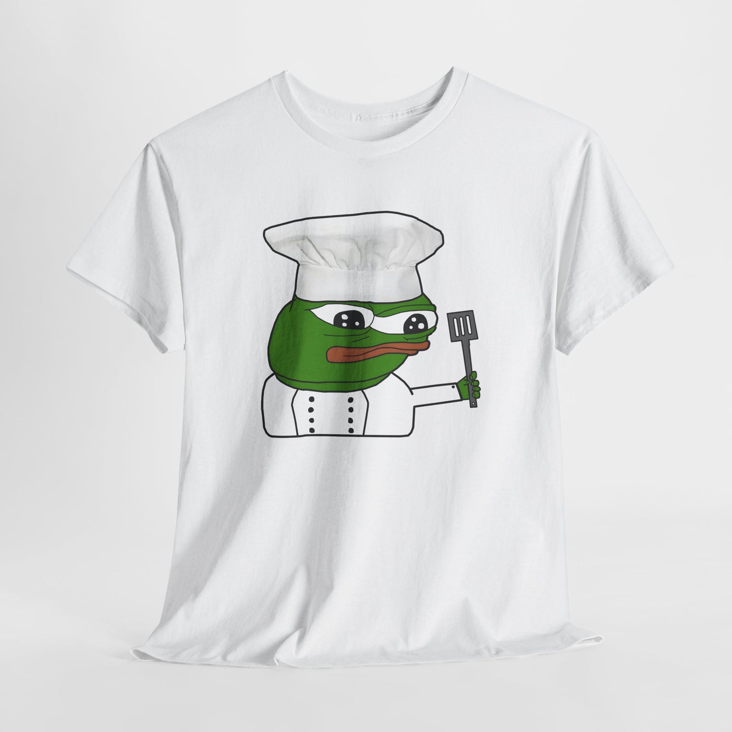 Pepe Chef Anpu T-Shirt - White / S - Pepe Merchandise