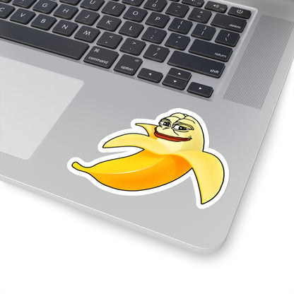 Pepe Potassium Sticker - 2" × 2" / Transparent - Pepe Merchandise