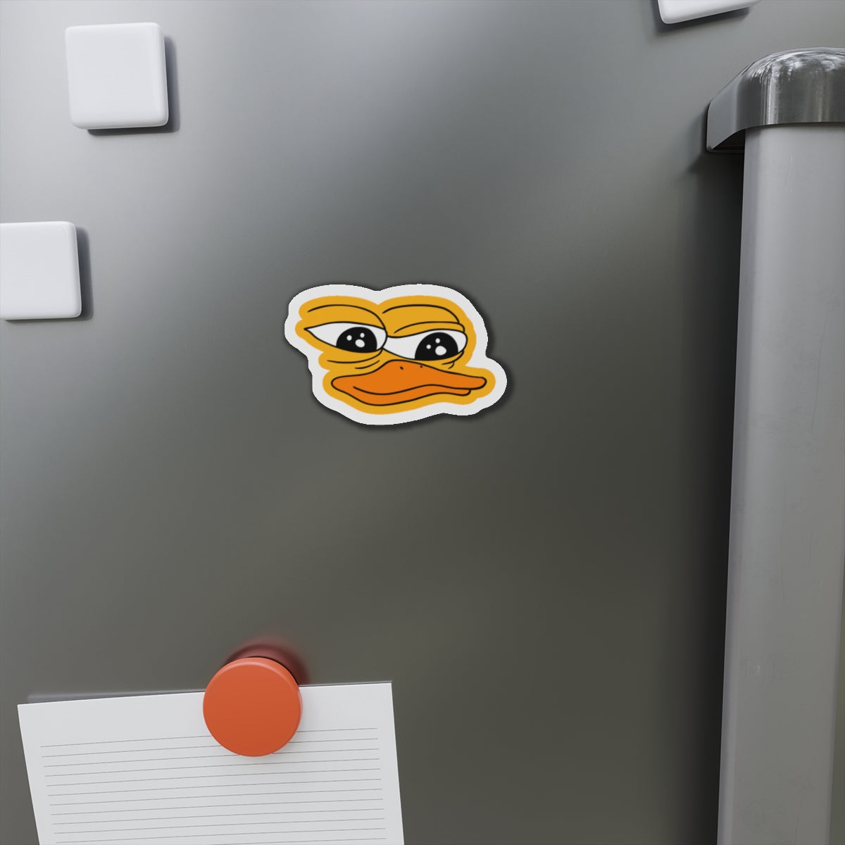 PEPE 2.0 DUCK Custom Magnet - 2" x 2" / Die-Cut / 1 pc - Pepe Merchandise