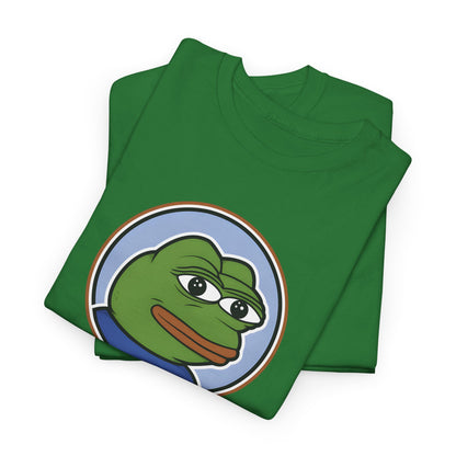 Pepe Circle T-Shirt - White / S - Pepe Merchandise