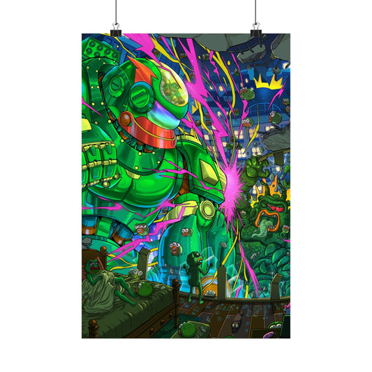 PEPE Multiverse Poster - 13" x 19" / Matte - Pepe Merchandise