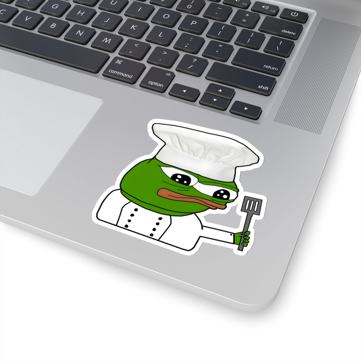 Pepe Chef Anpu Sticker - 2" × 2" / Transparent - Pepe Merchandise