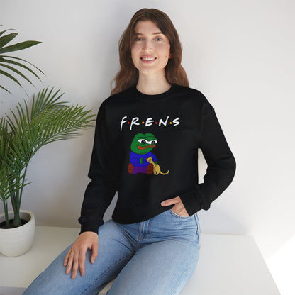 Pepe Frens Heavy Blend Sweatshirt - Irish Green / S - Pepe Merchandise