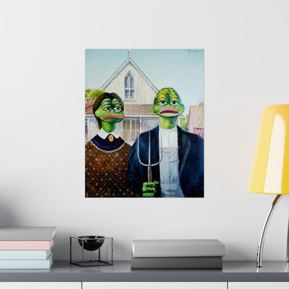 Peperican Gothic Poster - 14" x 18" / Matte - Pepe Merchandise