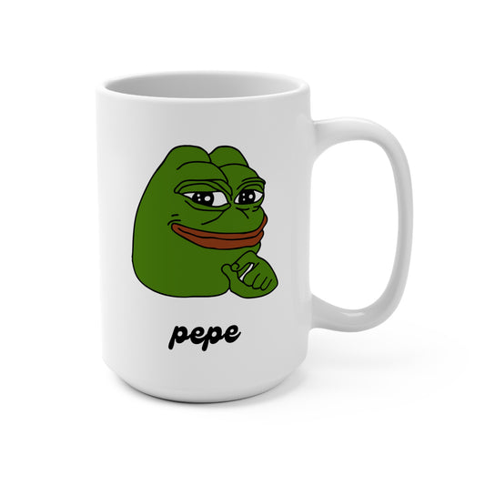 Pepe Mug 15oz - 15oz - Pepe Merchandise