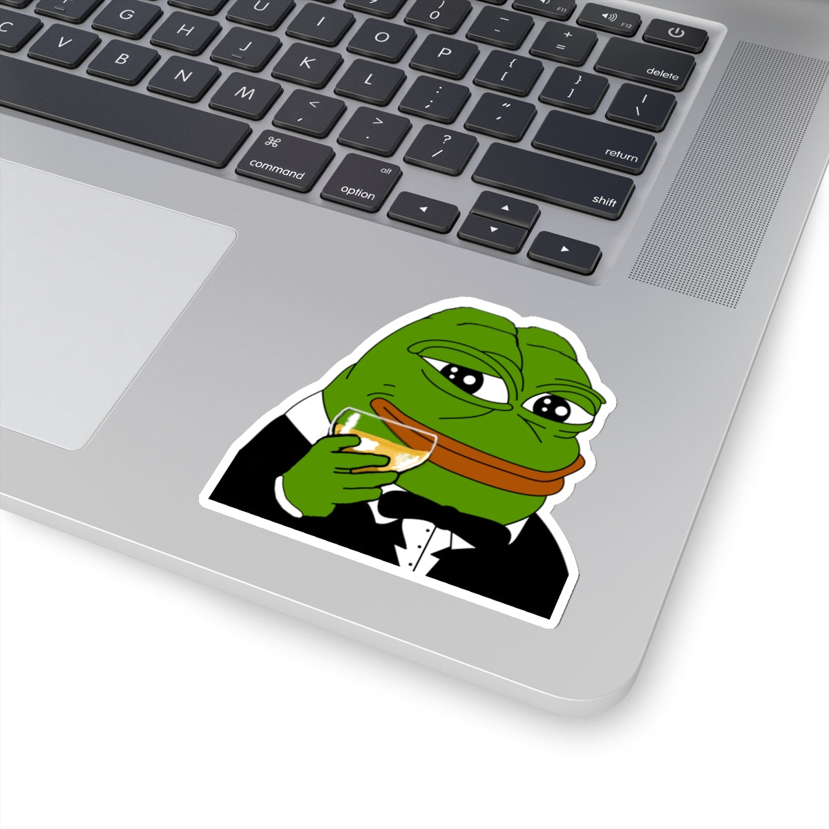 Cheers Pepe Sticker - 2" × 2" / Transparent - Pepe Merchandise