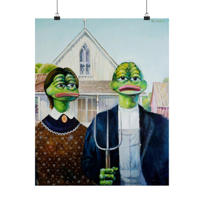 Peperican Gothic Poster - 16″ x 20″ / Matte - Pepe Merchandise