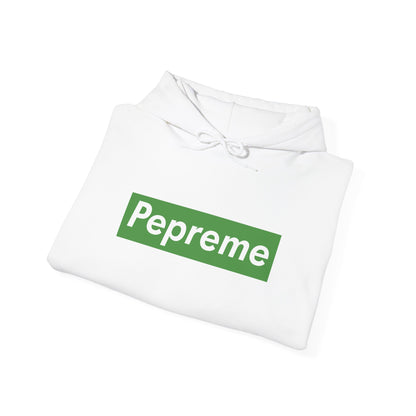 Pepreme Heavy Blend Hoodie - S / White - Pepe Merchandise