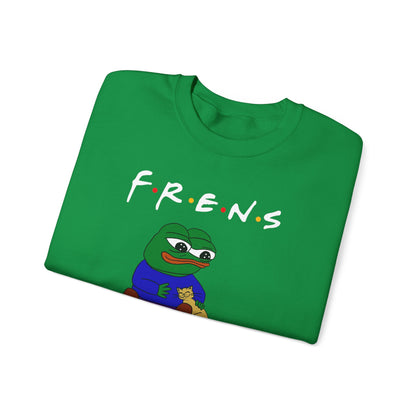 Pepe Frens Heavy Blend Sweatshirt - Irish Green / S - Pepe Merchandise