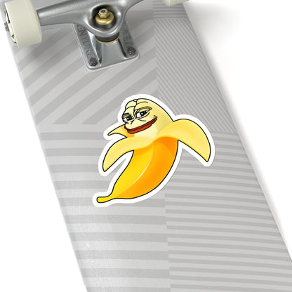 Pepe Potassium Sticker - 2" × 2" / Transparent - Pepe Merchandise