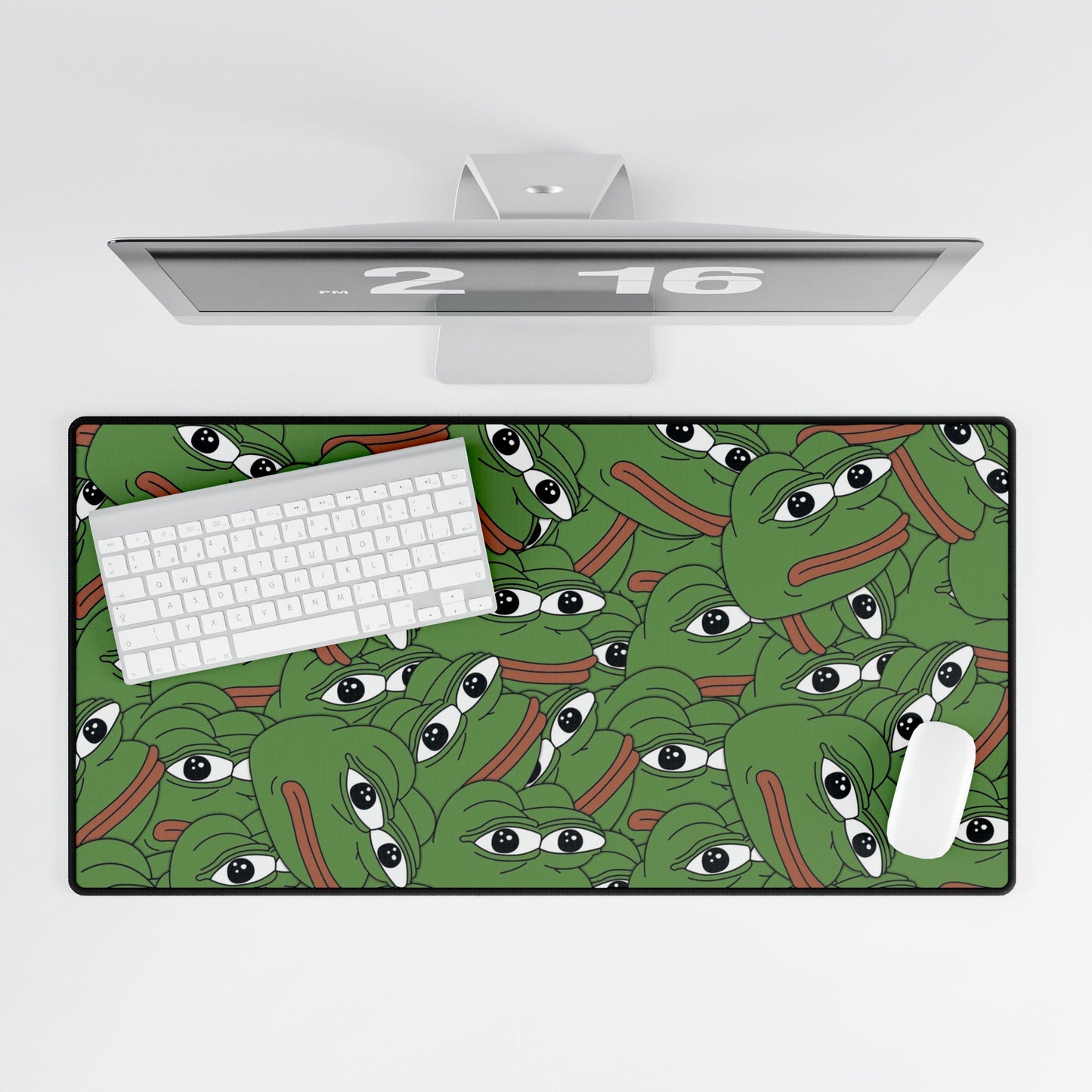 Pepe Mouse Mat - 14.4" × 12.1" - Pepe Merchandise