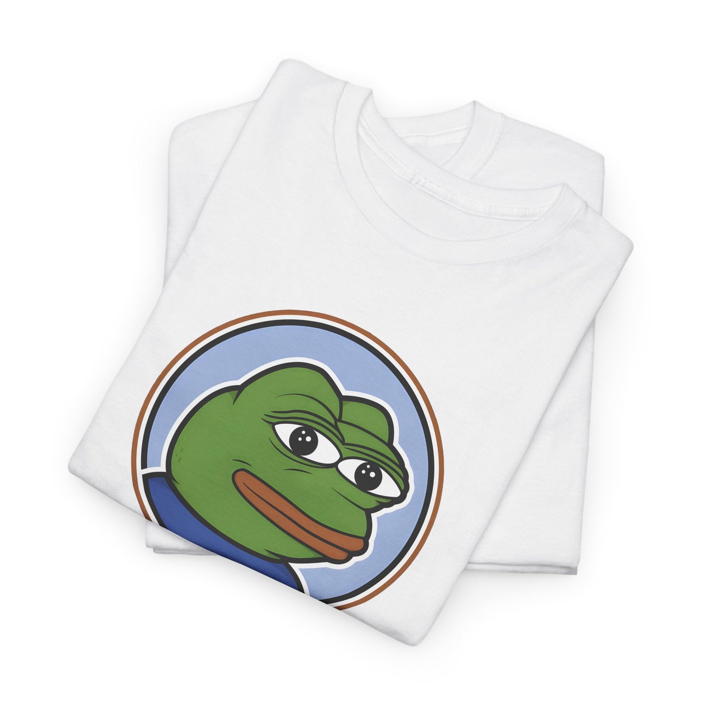 Pepe Circle T-Shirt - White / S - Pepe Merchandise