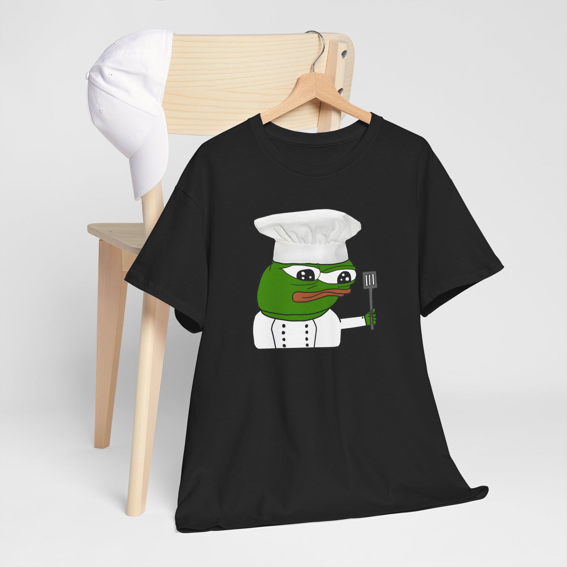 Pepe Chef Anpu T-Shirt - White / S - Pepe Merchandise