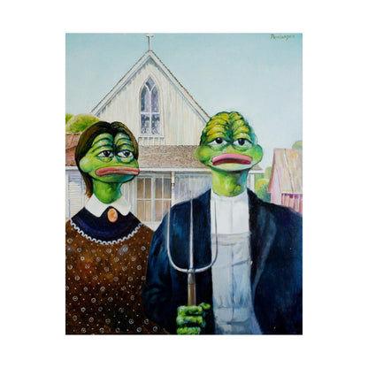 Peperican Gothic Poster - 14" x 18" / Matte - Pepe Merchandise