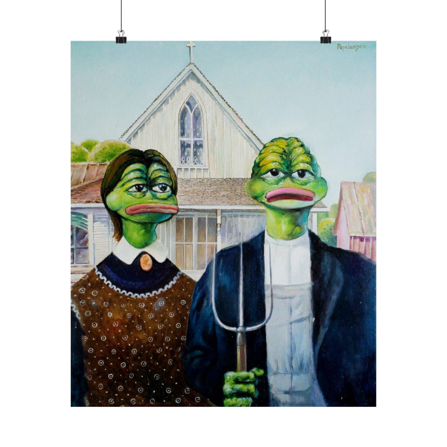 Peperican Gothic Poster - 20″ x 24″ / Matte - Pepe Merchandise