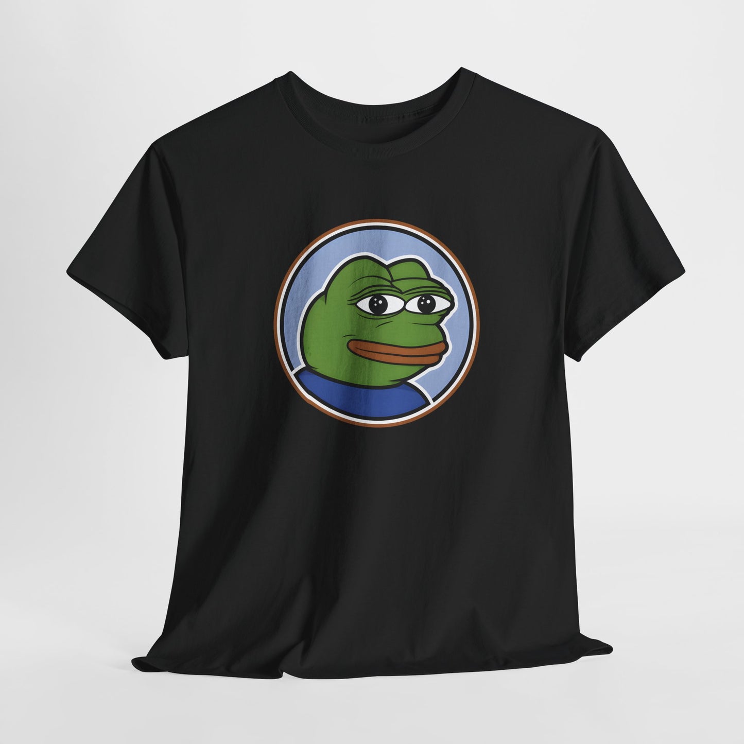 Pepe Circle T-Shirt - Black / S - Pepe Merchandise