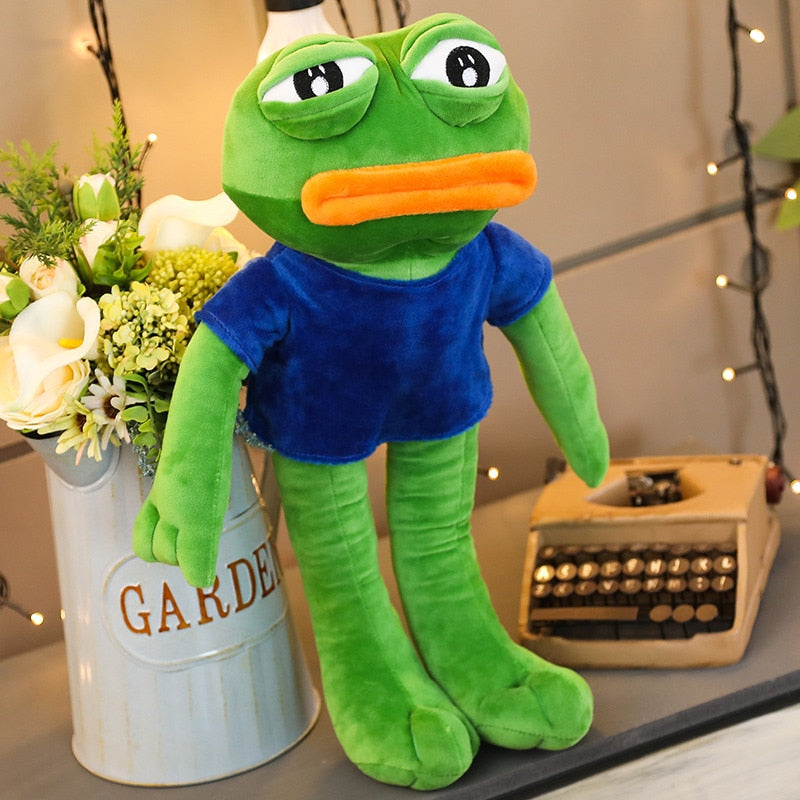 PEPE Lifesized Plush - blue / 50cm - Pepe Merchandise