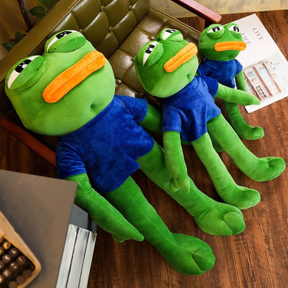 PEPE Lifesized Plush - blue / 70cm - Pepe Merchandise