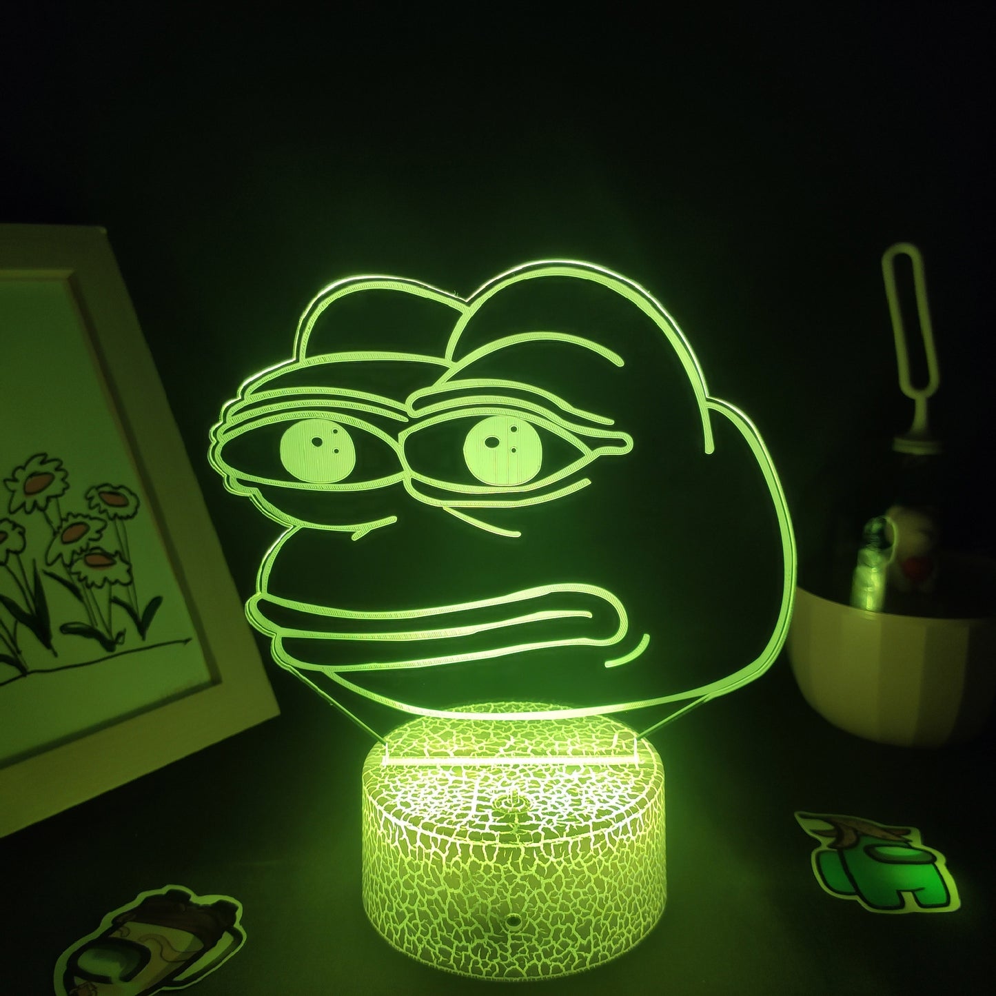 PEPE 3D Neon Lamp