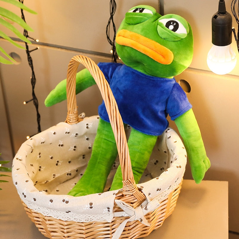 PEPE Lifesized Plush - blue / 50cm - Pepe Merchandise