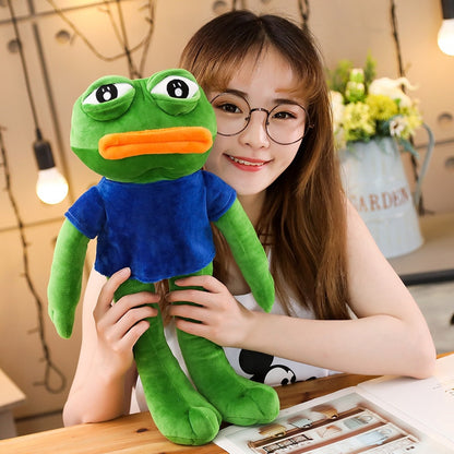 PEPE Lifesized Plush - blue / 50cm - Pepe Merchandise