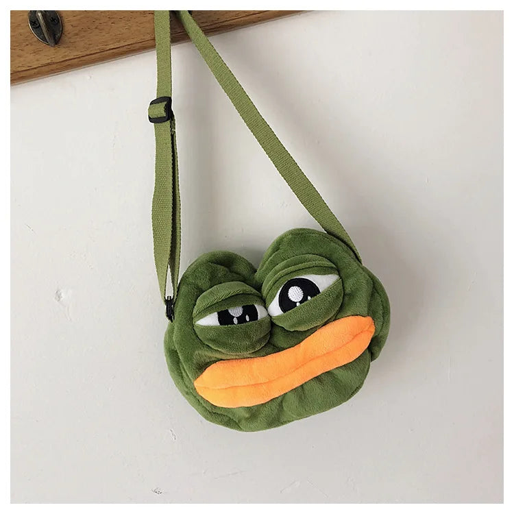 Pepe Shoulder Bag - Agly Frog - Pepe Merchandise