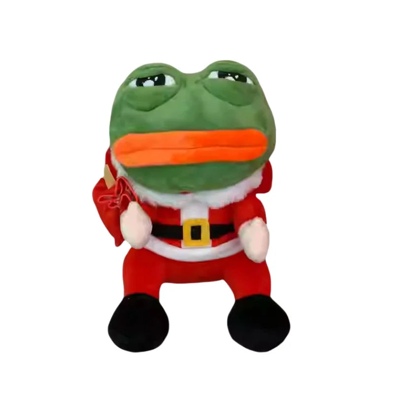 PEPE Santa Plush - Pepe Merchandise