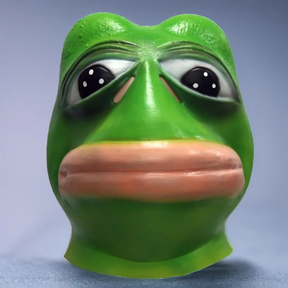 Pepe The Frog Mask - 1pc Frog Mask - Pepe Merchandise