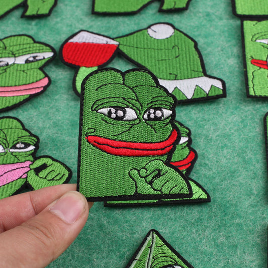 PEPE Embroidered Patch - Pyramid PEPE - Pepe Merchandise