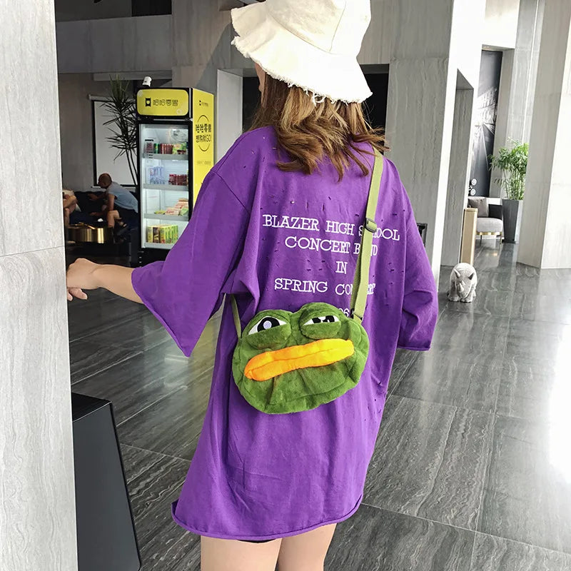 Pepe Shoulder Bag - Agly Frog - Pepe Merchandise