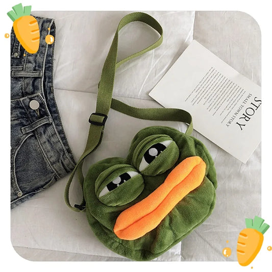 Pepe Shoulder Bag - Agly Frog - Pepe Merchandise