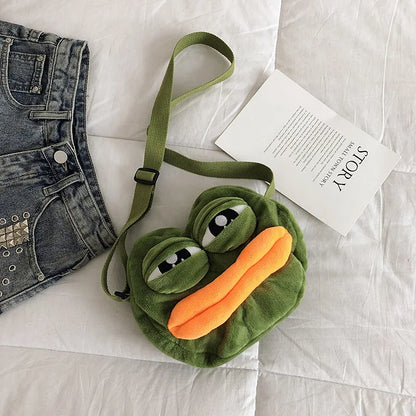 Pepe Shoulder Bag - Agly Frog - Pepe Merchandise