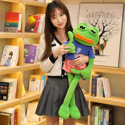 PEPE Lifesized Plush - new style blue / 50cm - Pepe Merchandise