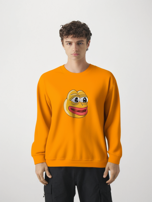 $PEPE 2.0 Heavy Blend Sweatshirt - White / S - Pepe Merchandise