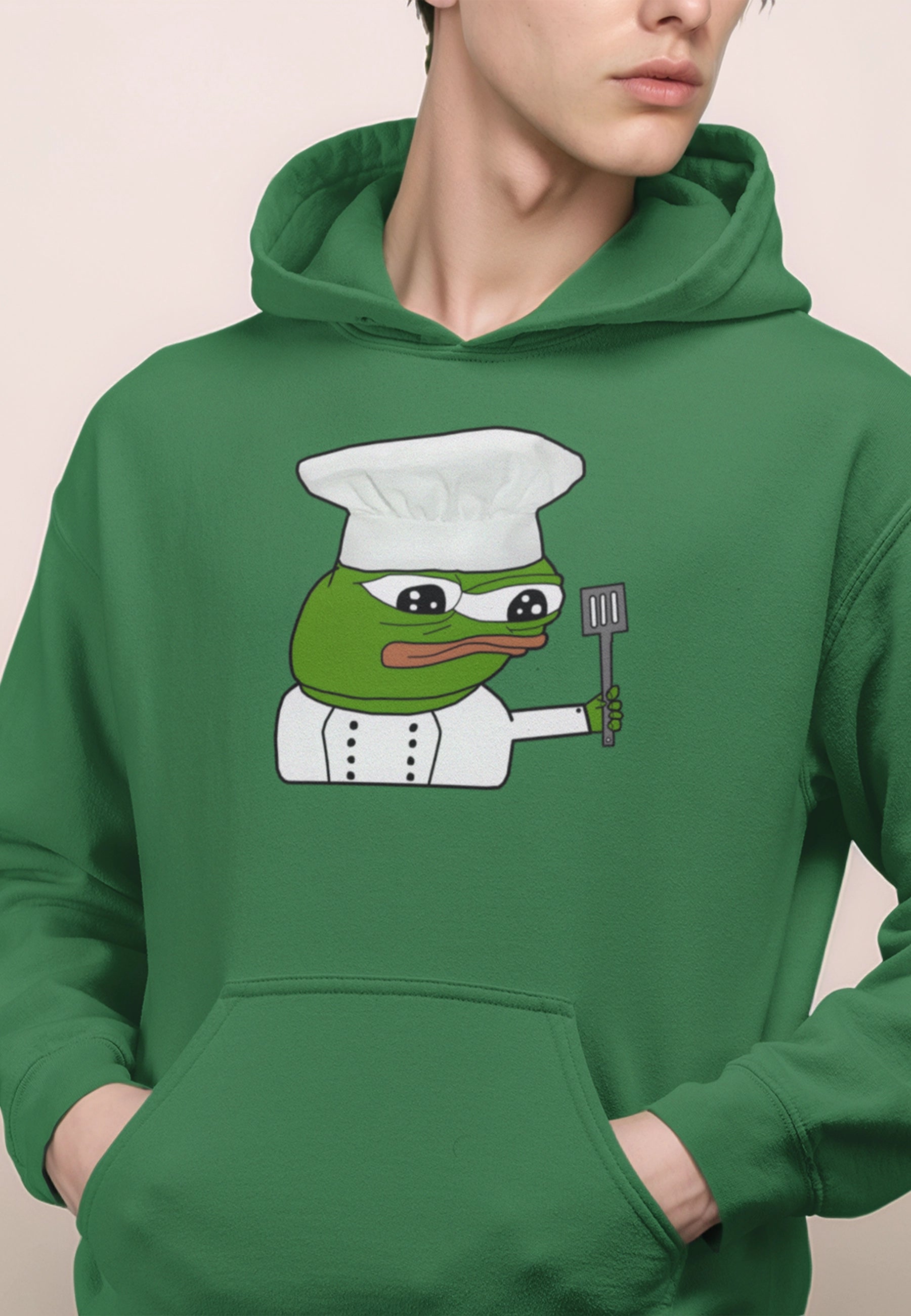 Pepe Chef Anpu Hoodie Black - Black / S - Pepe Merchandise