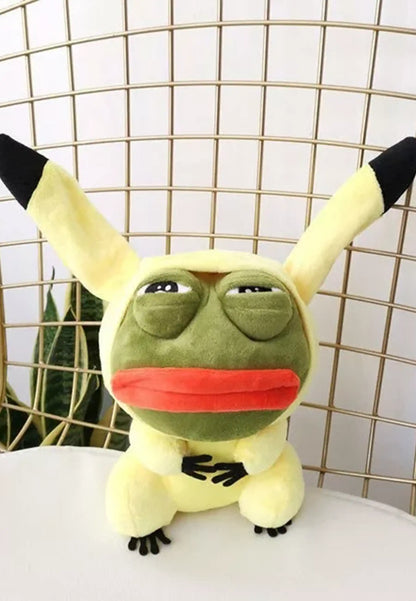 PEPEMON Pepe Pikachu Costume Plush