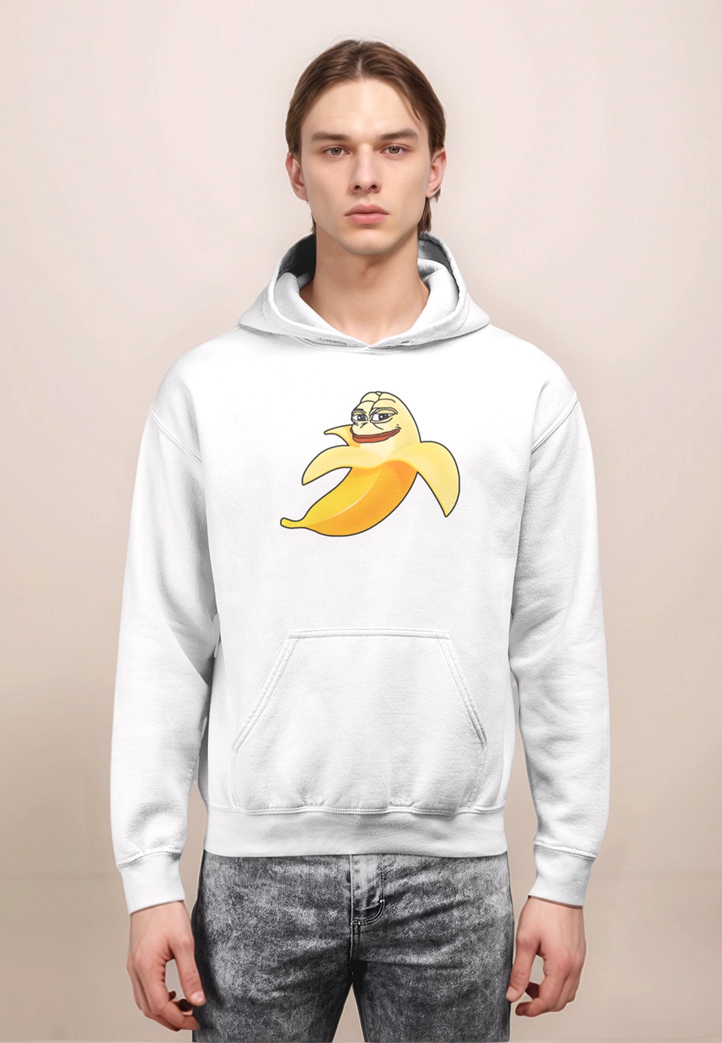 Pepe Potassium Hoodie White - White / S - Pepe Merchandise