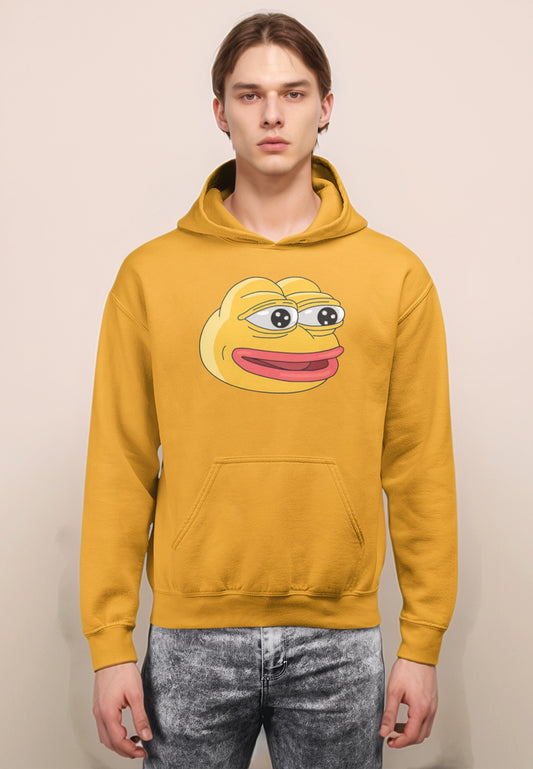 $PEPE 2.0 Heavy Blend Hoodie - Gold / S - Pepe Merchandise