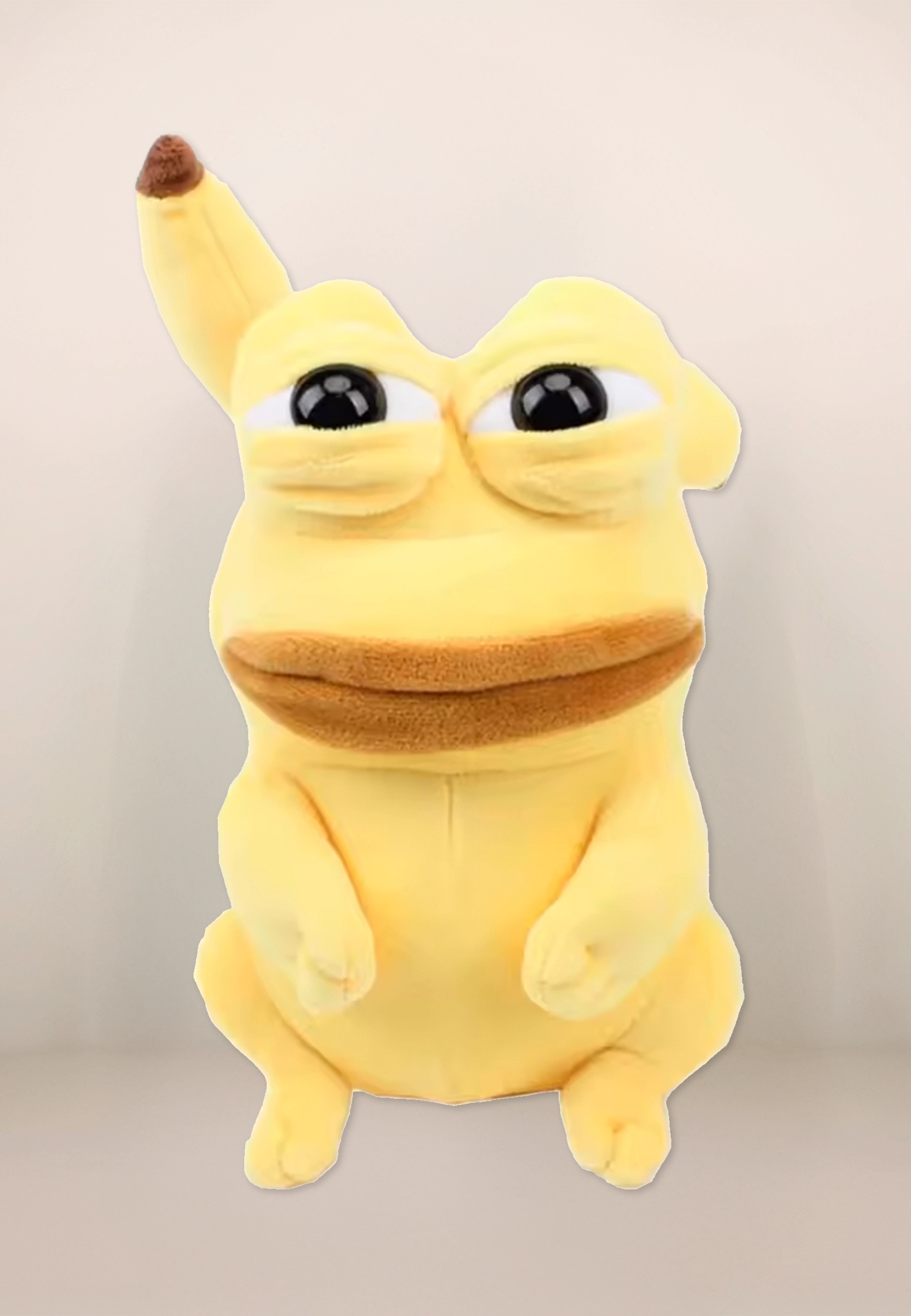 PEPEMON Yellow Pepe 2.0 Pikachu Plush - Yellow Pikachu - Pepe Merchandise