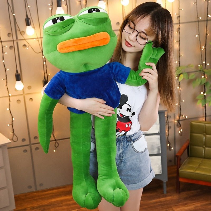 PEPE Lifesized Plush - blue / 50cm - Pepe Merchandise