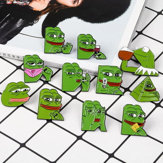 PEPE Enamel Pins